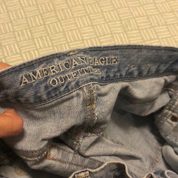 Ripped jean shorts - Picture 4 of 4